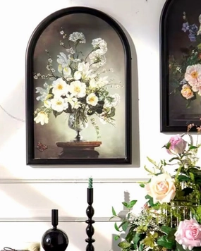 Bouquet Of Flowers Framed Wall Artnordic style wall decor