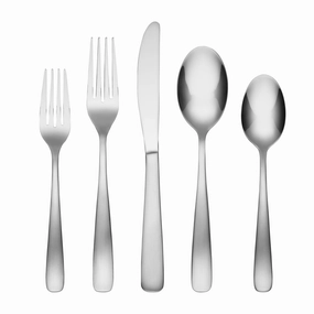 Bourne Satin Mirror 20 Piece Flatware Seteco-friendly bamboo fiber tableware set 