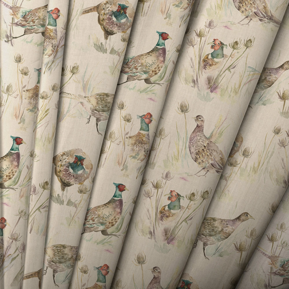 Bowmont Printed Made to Measure Curtains Pheasant