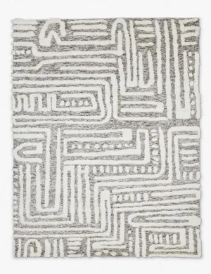 Braeburn Handwoven Wool Rugmodern color block patchwork rug