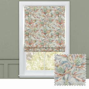 Braithwaite Printed Cotton Made to Measure Roman Blinds Russettbedding sets ,throw blankets 