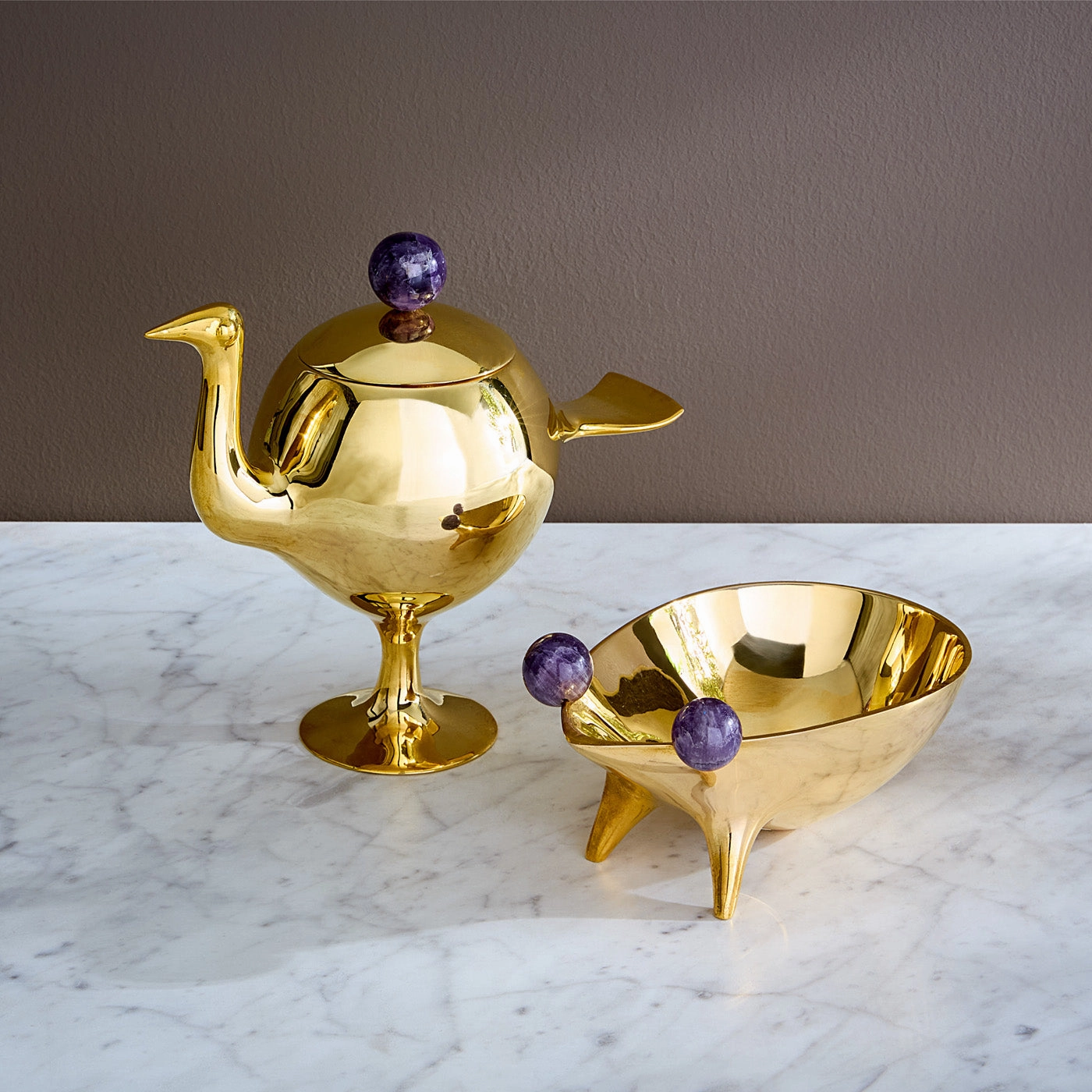 Brass Bird Box