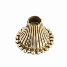 Brass Candle Holder - 2.5" Tallnordic style desktop ornaments