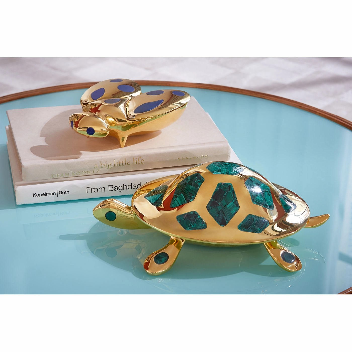 Brass Turtle Box
