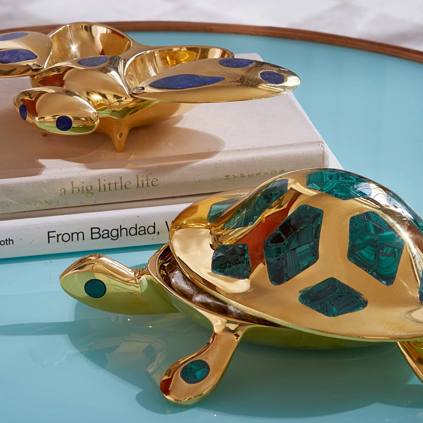 Brass Turtle Box