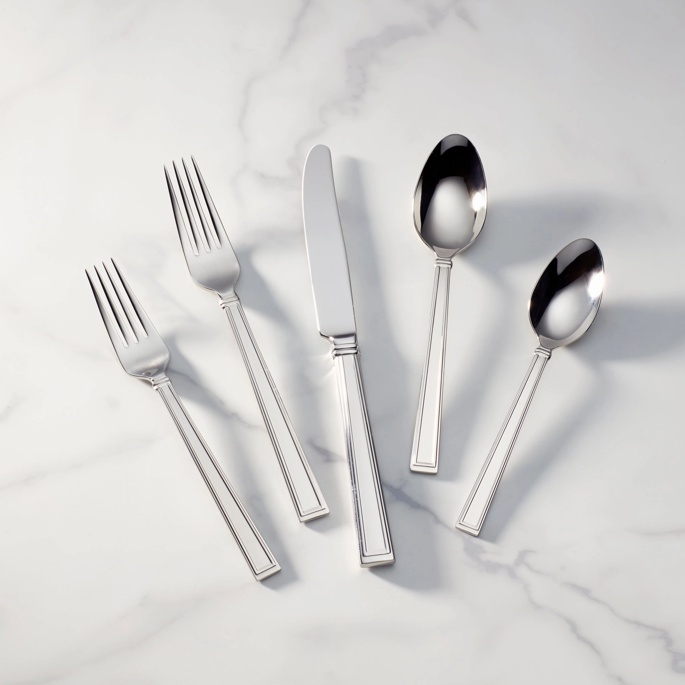 Bratton 65 Piece Flatware Seteco-friendly bamboo fiber tableware set 