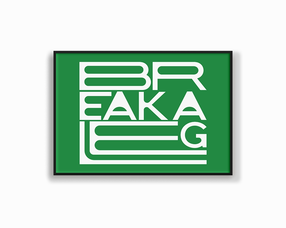 Break Landscapenordic style wall decor
