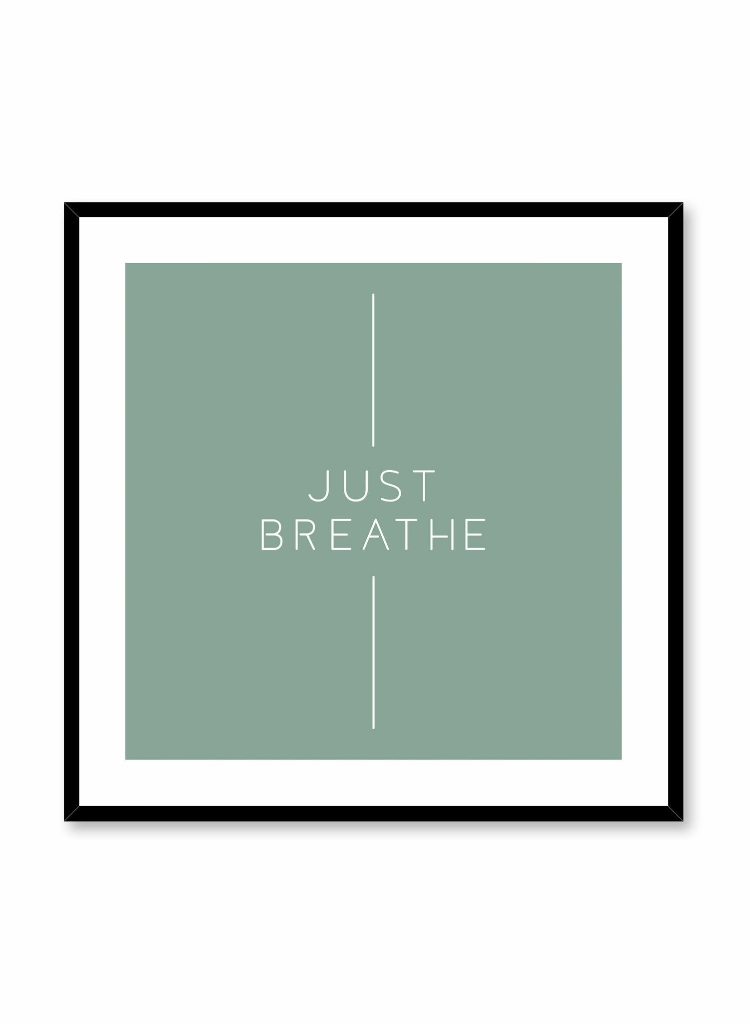 Breathe in Green, Poster
