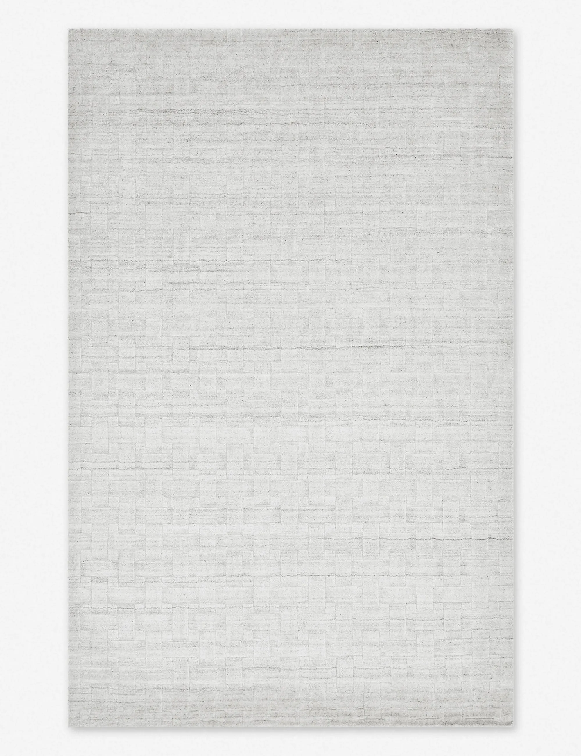 Brena Hand-Loomed Wool-Blend Rugmodern color block patchwork rug