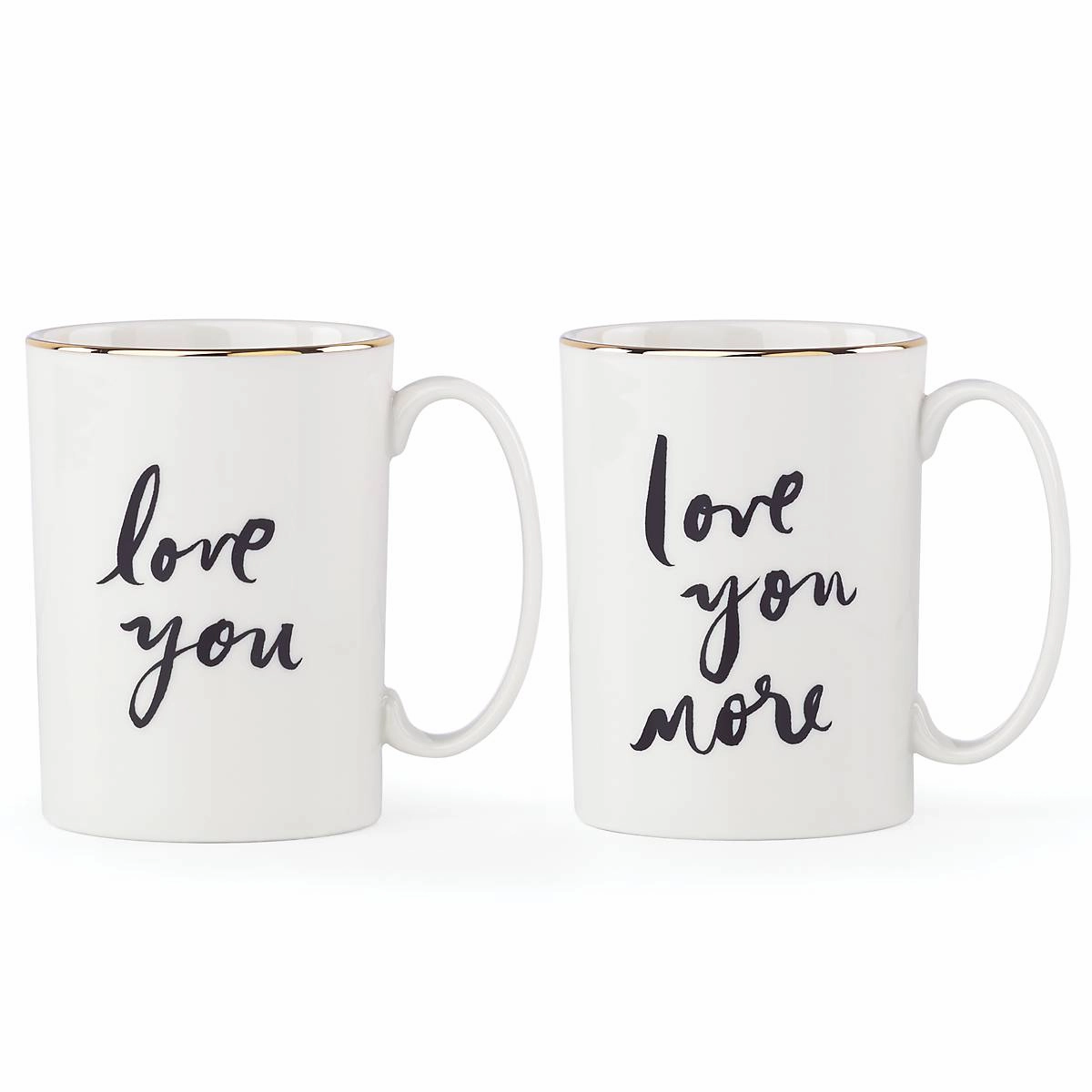 Bridal Party "Love You" 2-Piece Mug Setglass cups ,personalized mugs 