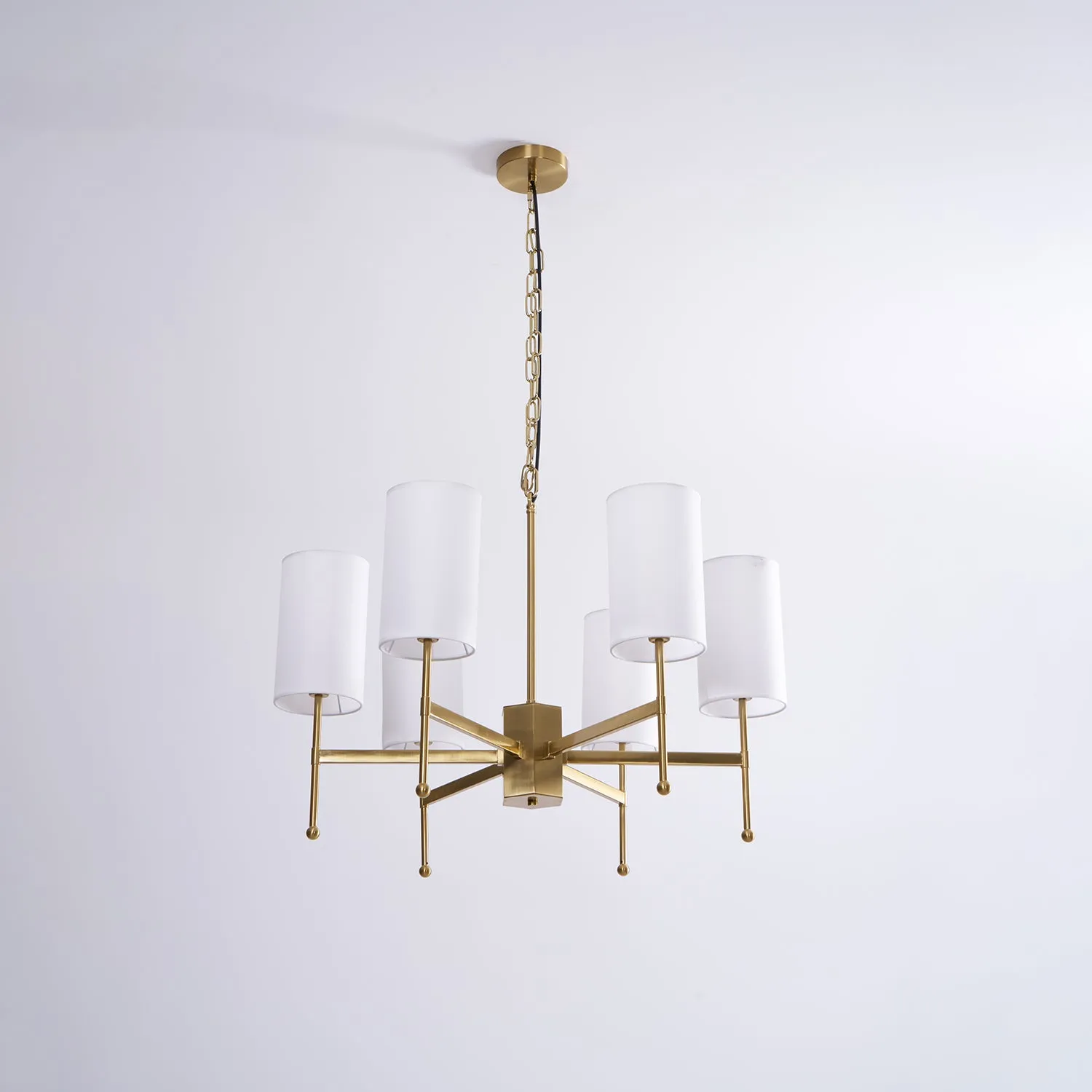 Brilliancess Brass Chandelier
