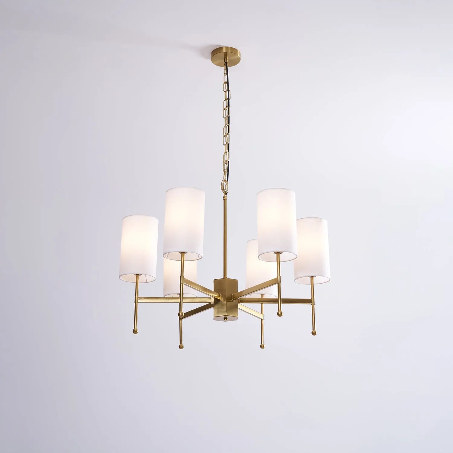 Brilliancess Brass Chandelier
