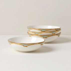 British Colonial Bamboo Fruit Bowls - Set of 4modern kitchen decor ,kitchen dinner set ,dinnerware 