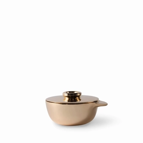 Bronze Casserole Dish with Lidnordic minimalist vase