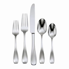 Brushed Satin Voss 45 Piece Flatware Seteco-friendly bamboo fiber tableware set 