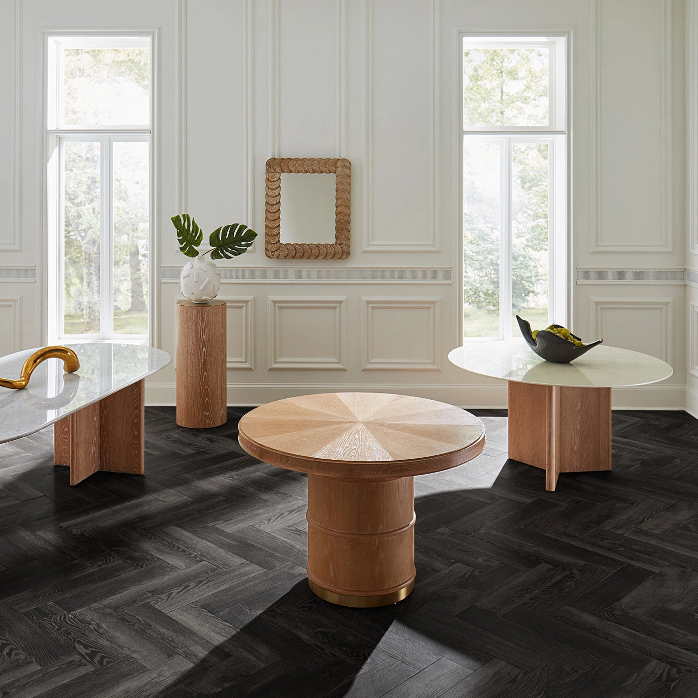 Brussels Y-Base Dining Table