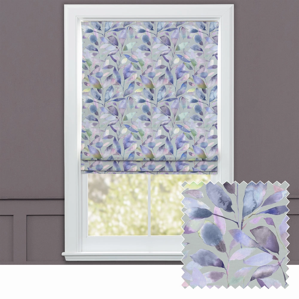 Brympton Printed Cotton Made to Measure Roman Blinds Duck Eggbedding sets ,throw blankets 
