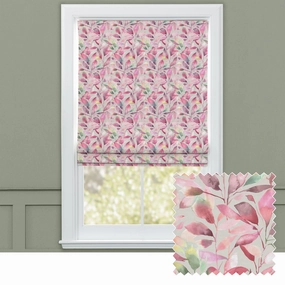 Brympton Printed Cotton Made to Measure Roman Blinds Raspberryhome decor ,wall decor 