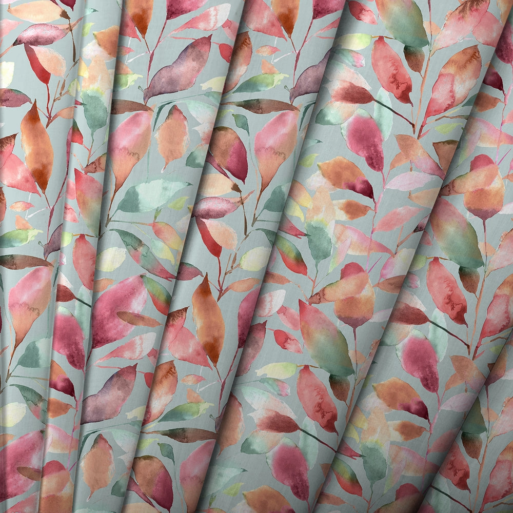 Brympton Printed Cotton Made to Measure Roman Blinds Russett