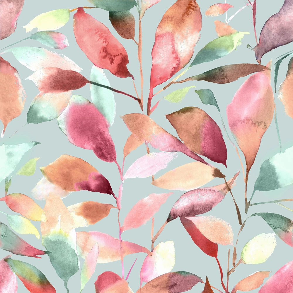 Brympton Printed Cotton Made to Measure Roman Blinds Russett