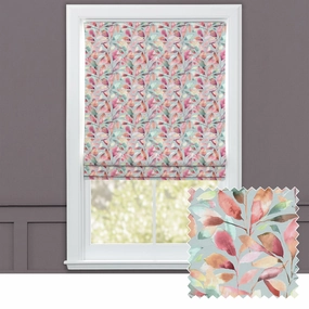 Brympton Printed Cotton Made to Measure Roman Blinds Russettbedding sets ,throw blankets 