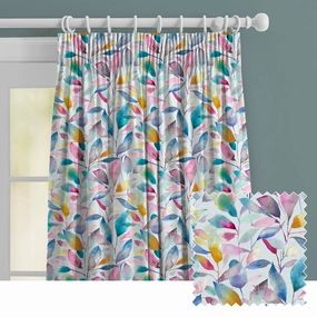 Brympton Printed Made to Measure Curtains Creamhome decor ,wall decor 