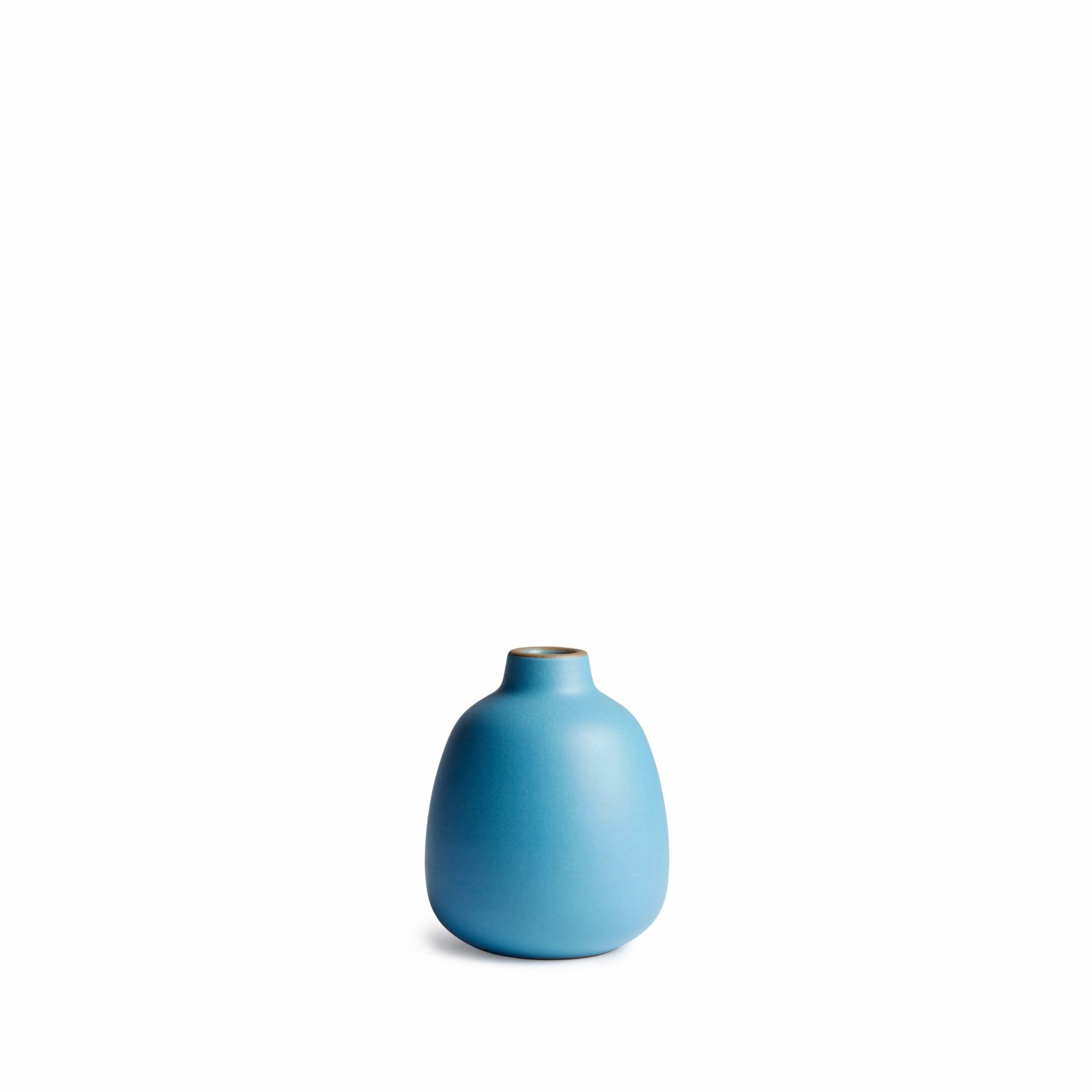 Bud Vase in Cyannordic minimalist vase