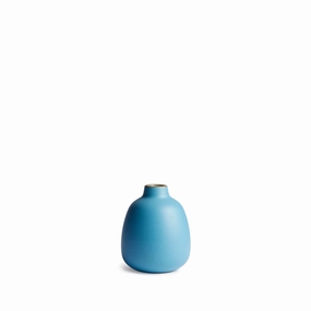 Bud Vase in Cyannordic minimalist vase