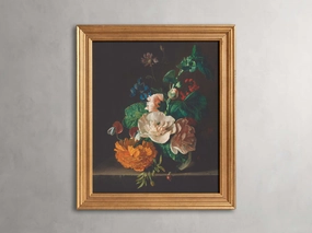Buds and the Blooms Framed Printnordic style wall decor