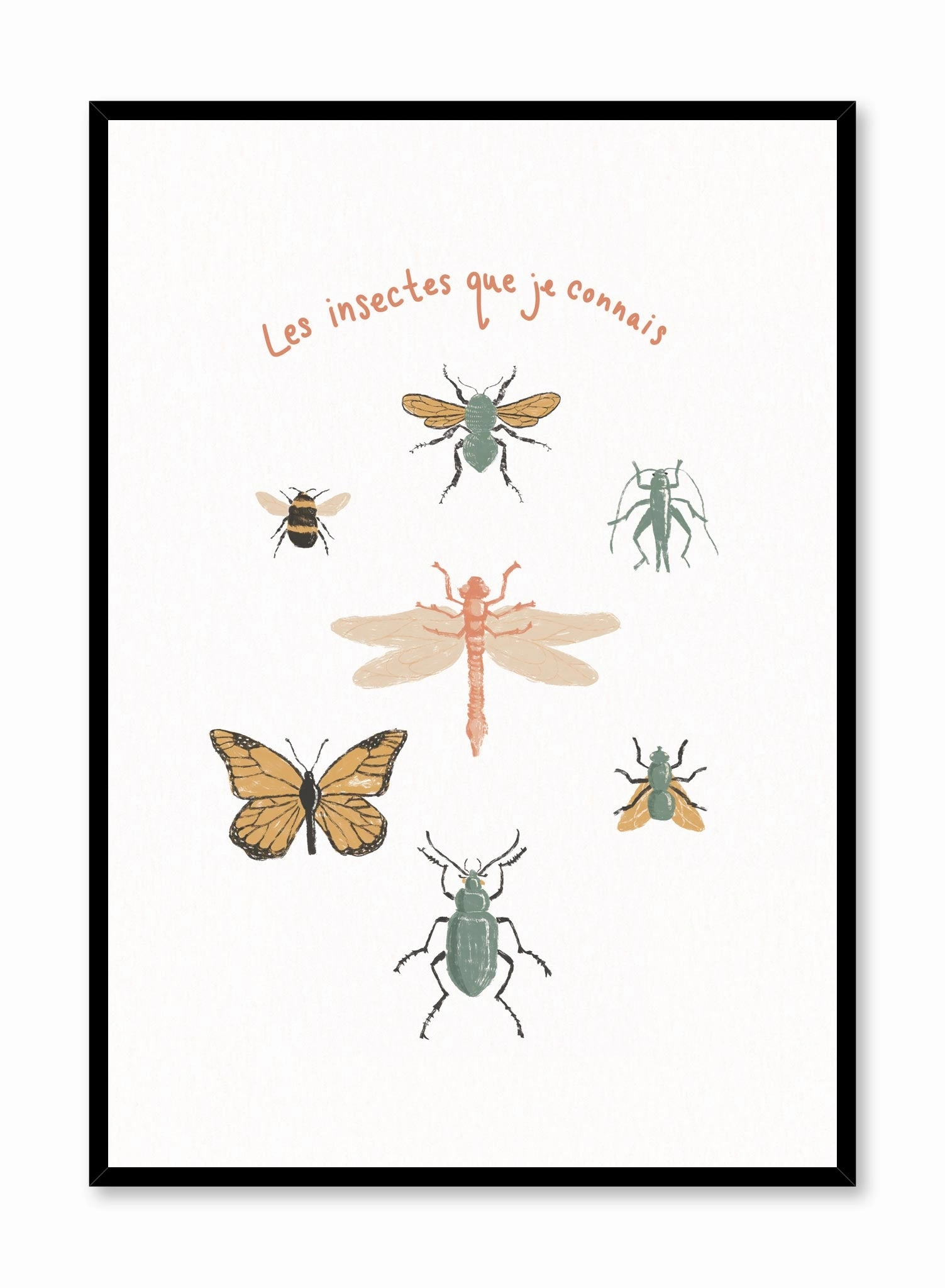 Bugs Life in French, Posterpop culture themed posters