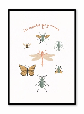 Bugs Life in French, Posterpop culture themed posters