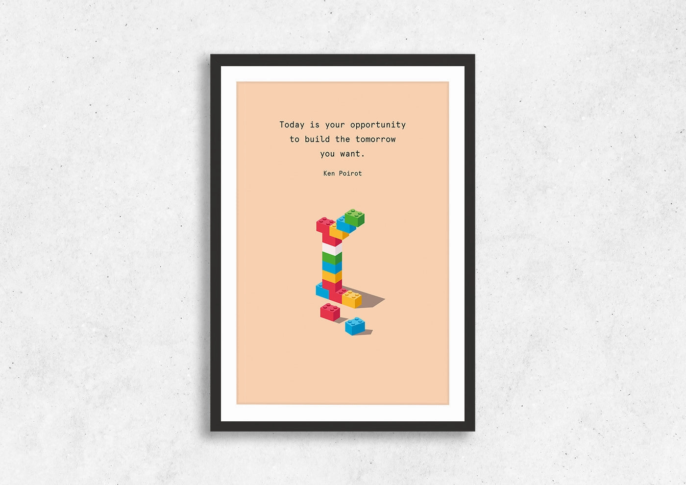 Build Your Tomorrow 3nordic style wall decor
