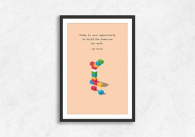 Build Your Tomorrow 3nordic style wall decor