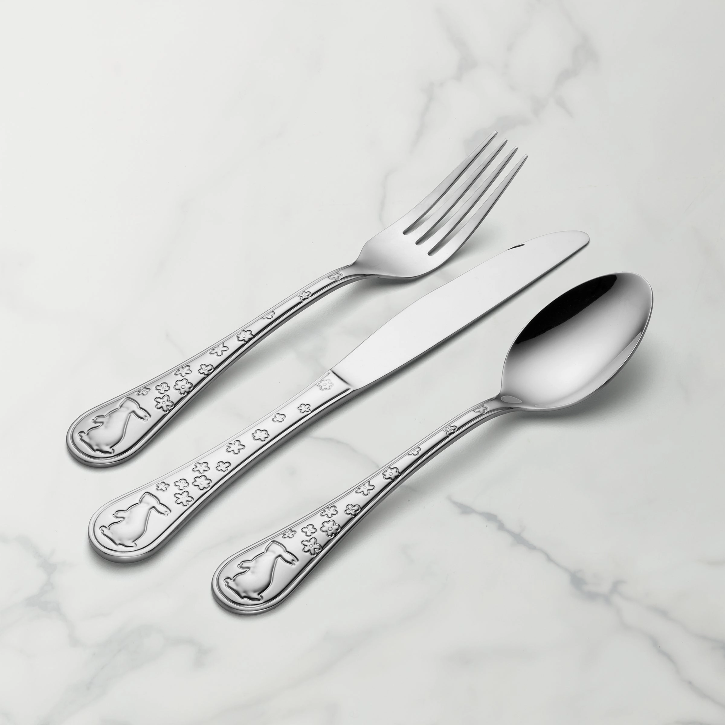 Bunny Hop 12 Piece Flatware Set