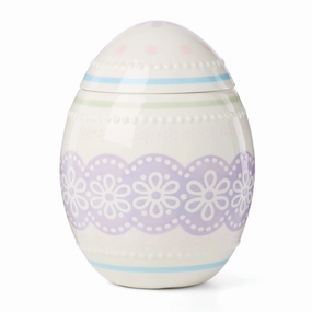 Bunny Hop Easter Egg Candy Jarmodern kitchen decor ,kitchen dinner set ,dinnerware 