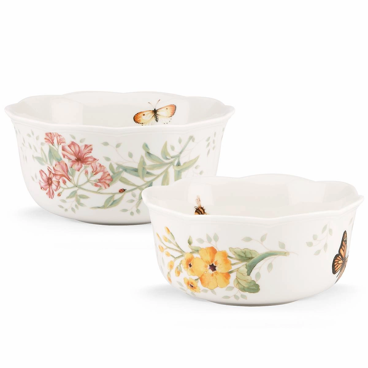 Butterfly Meadow 2-Piece Bowl Set