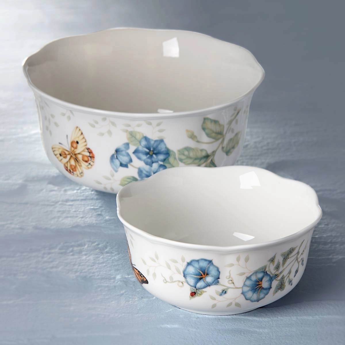 Butterfly Meadow 2-Piece Bowl Set