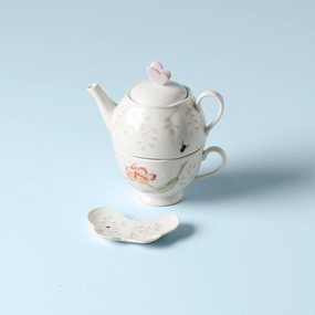 Butterfly Meadow 3-Piece Tea Setafternoon tea dessert tray