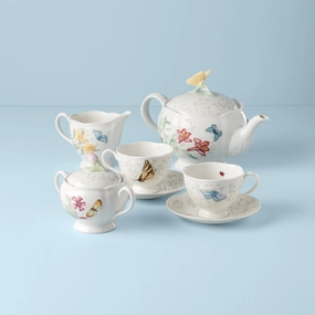 Butterfly Meadow 7-Piece Tea Setglass cups ,personalized mugs 