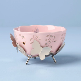 Butterfly Meadow Bowl With Standafternoon tea dessert tray