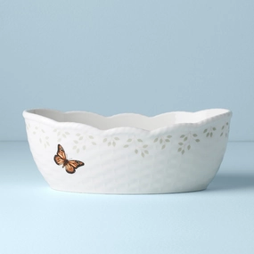 Butterfly Meadow Bread Basketmodern kitchen decor ,kitchen dinner set ,dinnerware 