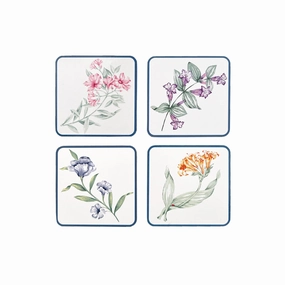 Butterfly Meadow Corkback Coasters - Set Of 4glass cups ,personalized mugs 