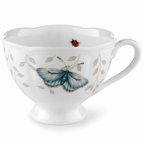 Butterfly Meadow Cupglass cups ,personalized mugs 