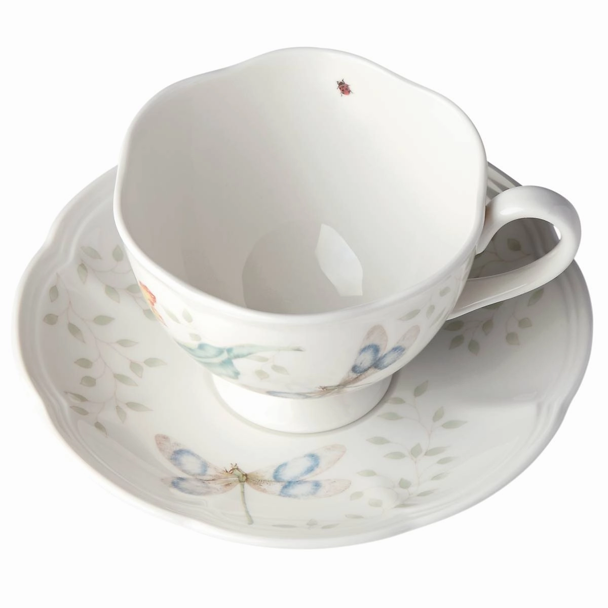 Butterfly Meadow Dragonfly Cup & Saucer