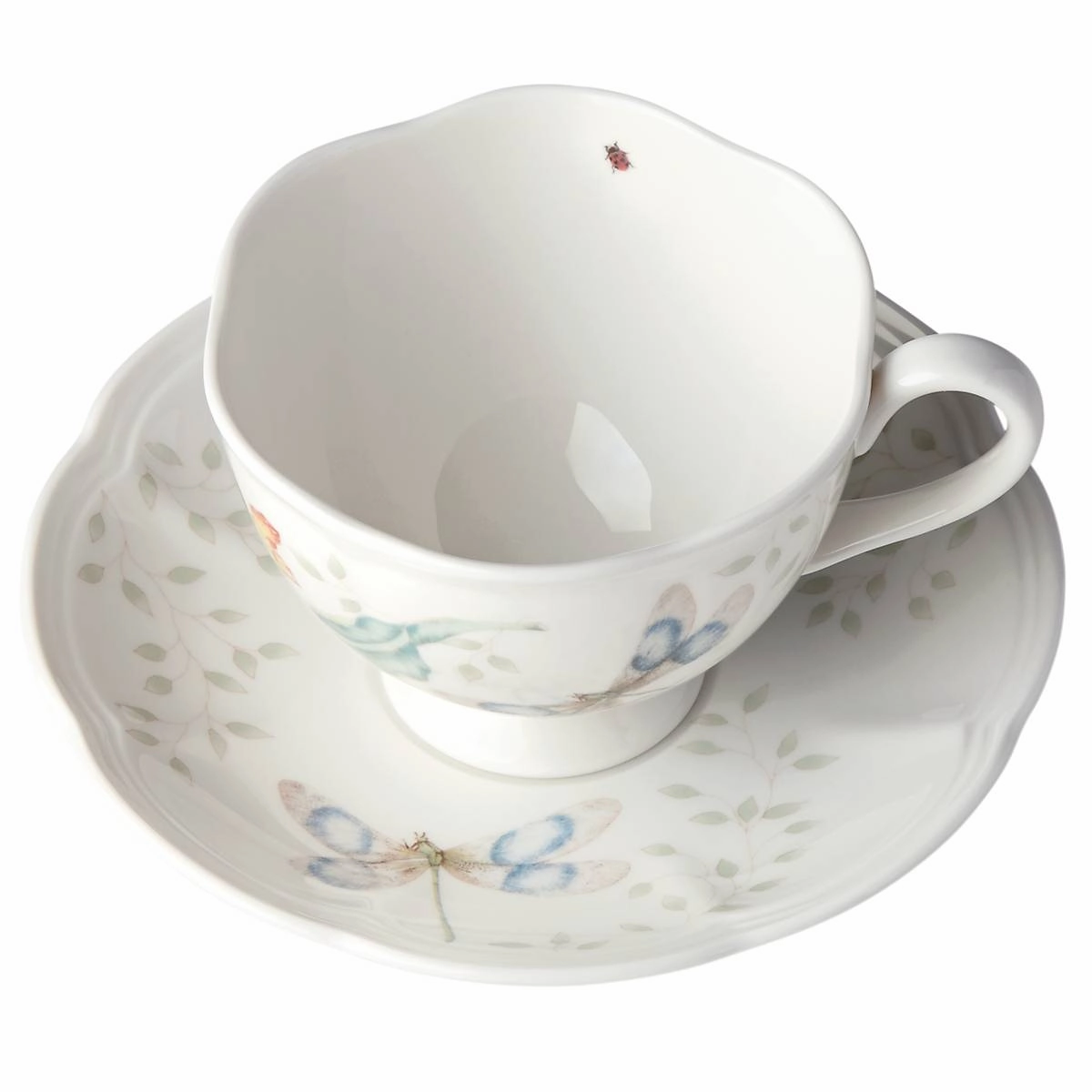 Butterfly Meadow Dragonfly Cup & Saucer