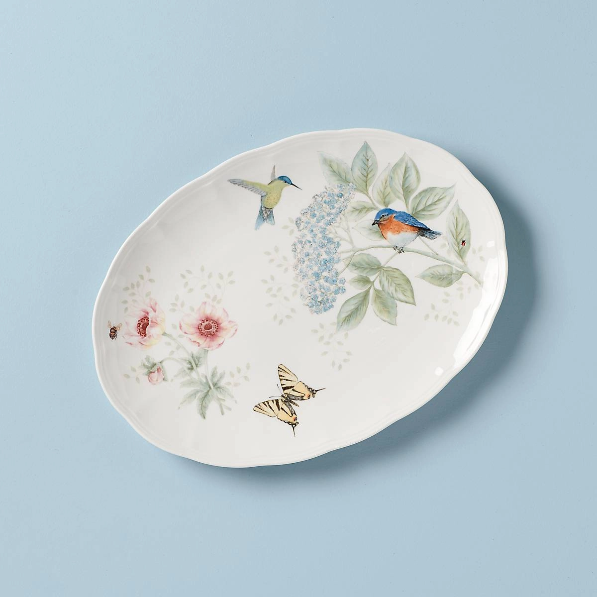 Butterfly Meadow Flutter Plattermodern kitchen decor ,kitchen dinner set ,dinnerware 