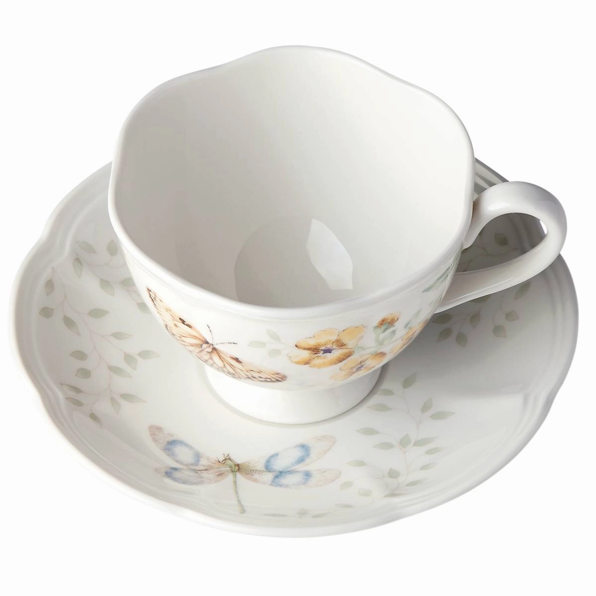 Butterfly Meadow Fritillary Cup & Saucer