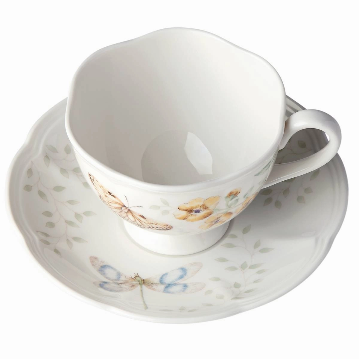 Butterfly Meadow Fritillary Cup & Saucer