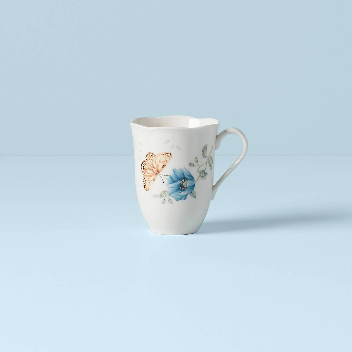 Butterfly Meadow Fritillary Mugglass cups ,personalized mugs 