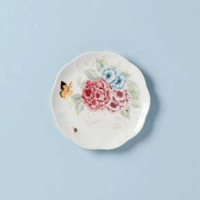 Butterfly Meadow Hydrangea Accent Platemodern kitchen decor ,kitchen dinner set ,dinnerware 